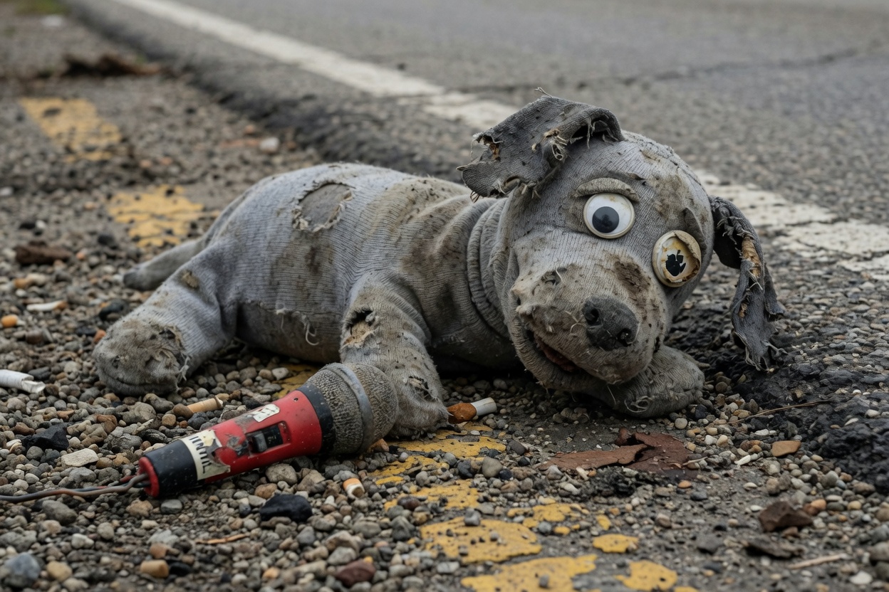 Pets.com Puppet (Hard-Worn Crew, Solo)